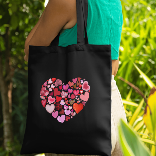 Heart of Hearts Valentine’s Day Graphic Tote