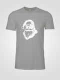 Cool Santa in Sunglasses Vintage Style Christmas Tee — LAHall Artworks Sunglasses Santa Graphic with Snowflakes | Unisex Holiday Shirt by LAHall Artworks