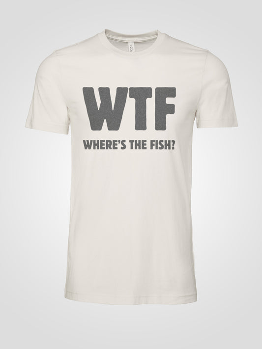 WTF Where’s the Fish Graphic T-Shirt | LAHall Artworks