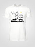 "Wise Men Still Seek Him: Christmas Nativity Graphic T-Shirt – Christian Christmas Nativity Unisex Tee | Faith-Based Holiday Shirt in Black or White