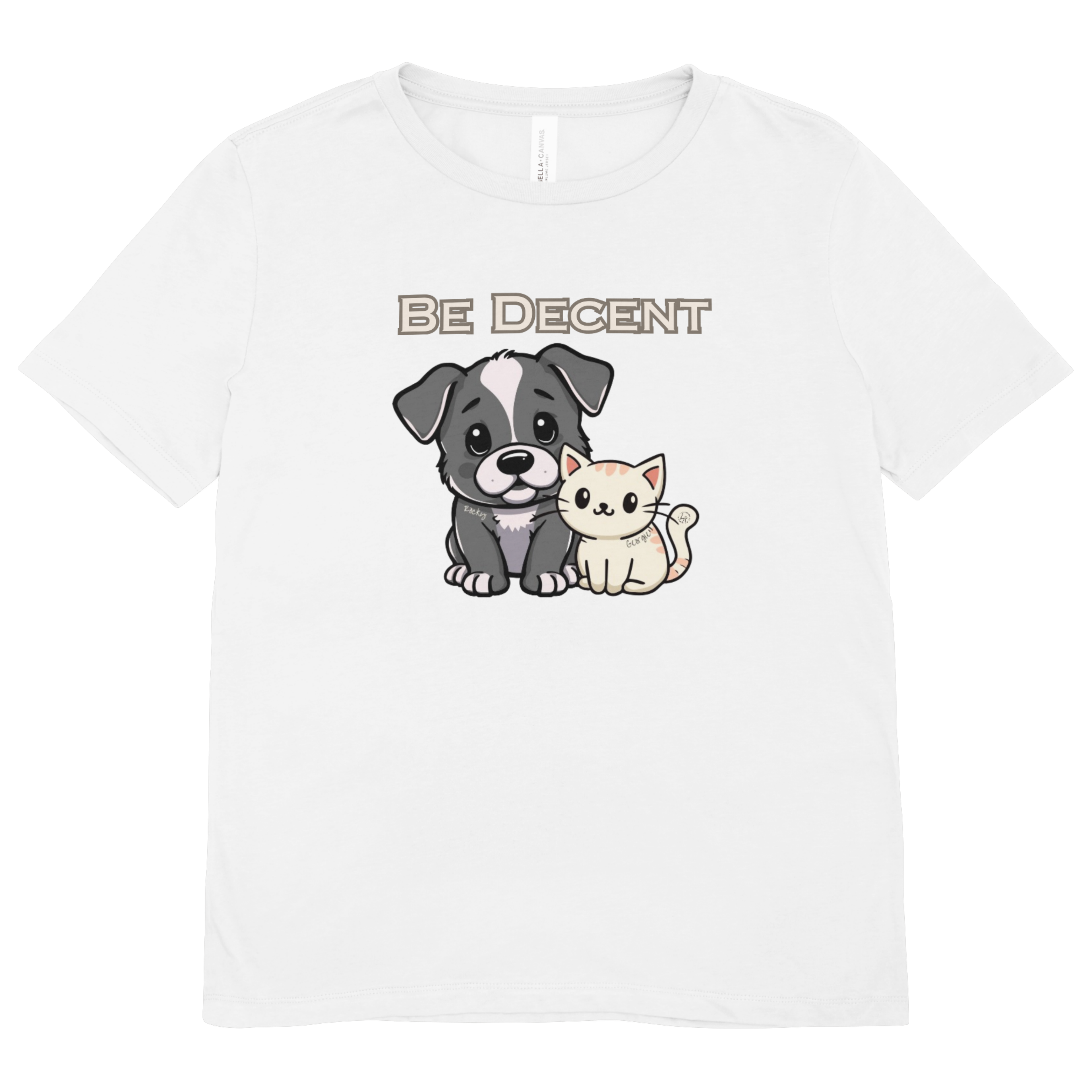 "Be Decent" — GeoRoc Graphic Tee - LAHall Artworks Inspirational Graphic Tee