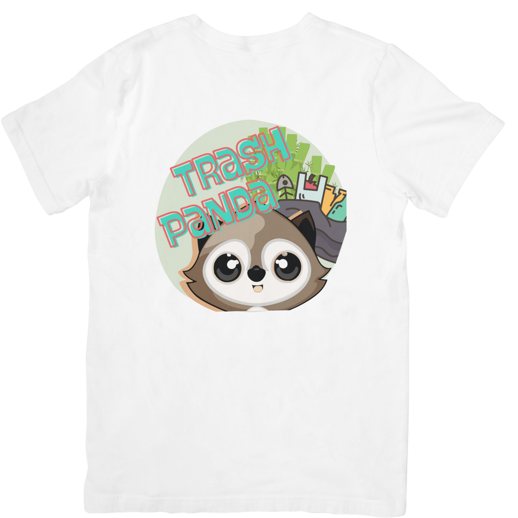 "Trash Panda" Unisex Short sleeve Graphic Tee - LAHall Artworks Fun Graphic Tee