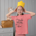 Sophia's Praise Louder Youth Christian T-Shirt – Inspirational Faith Tee by LAHall Artworks