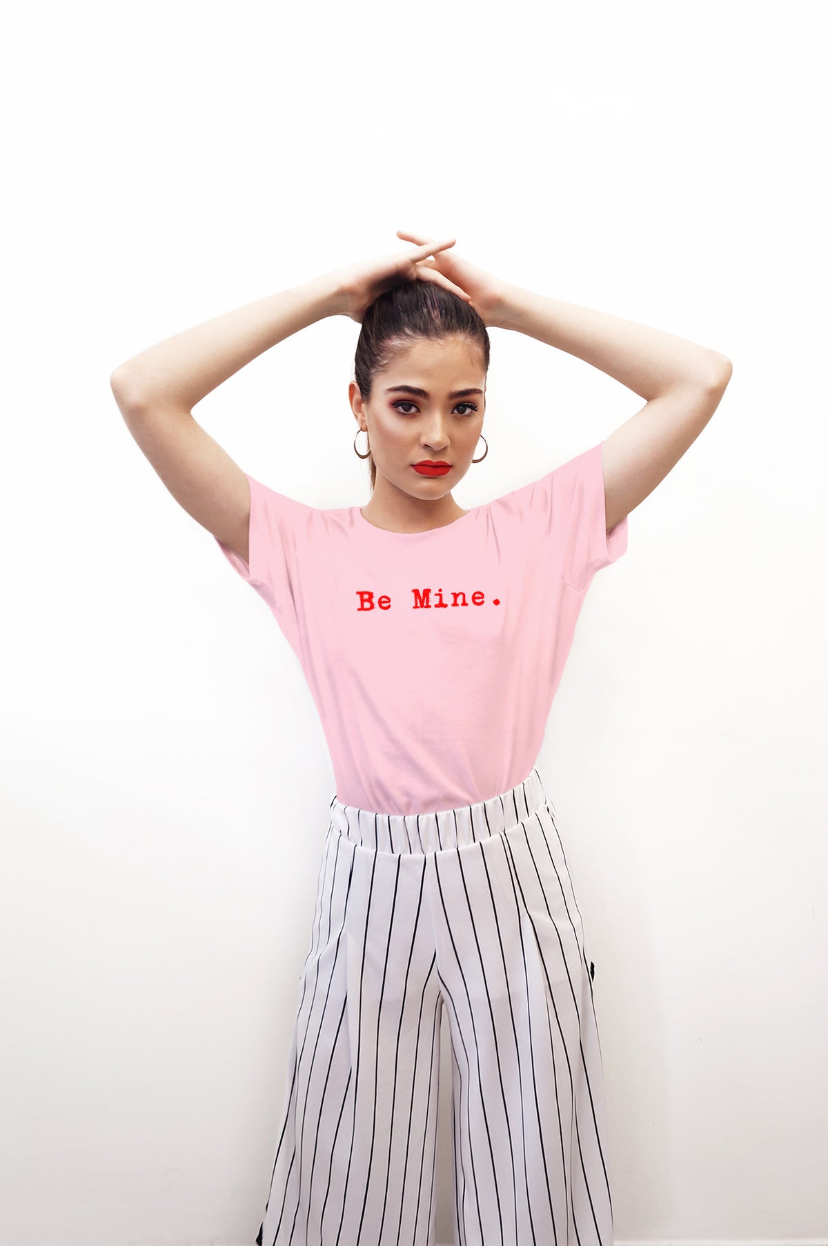 "Be Mine" Valentine Graphic Tee | Minimalist Typewriter Font Unisex T-Shirt - LAHall Artworks