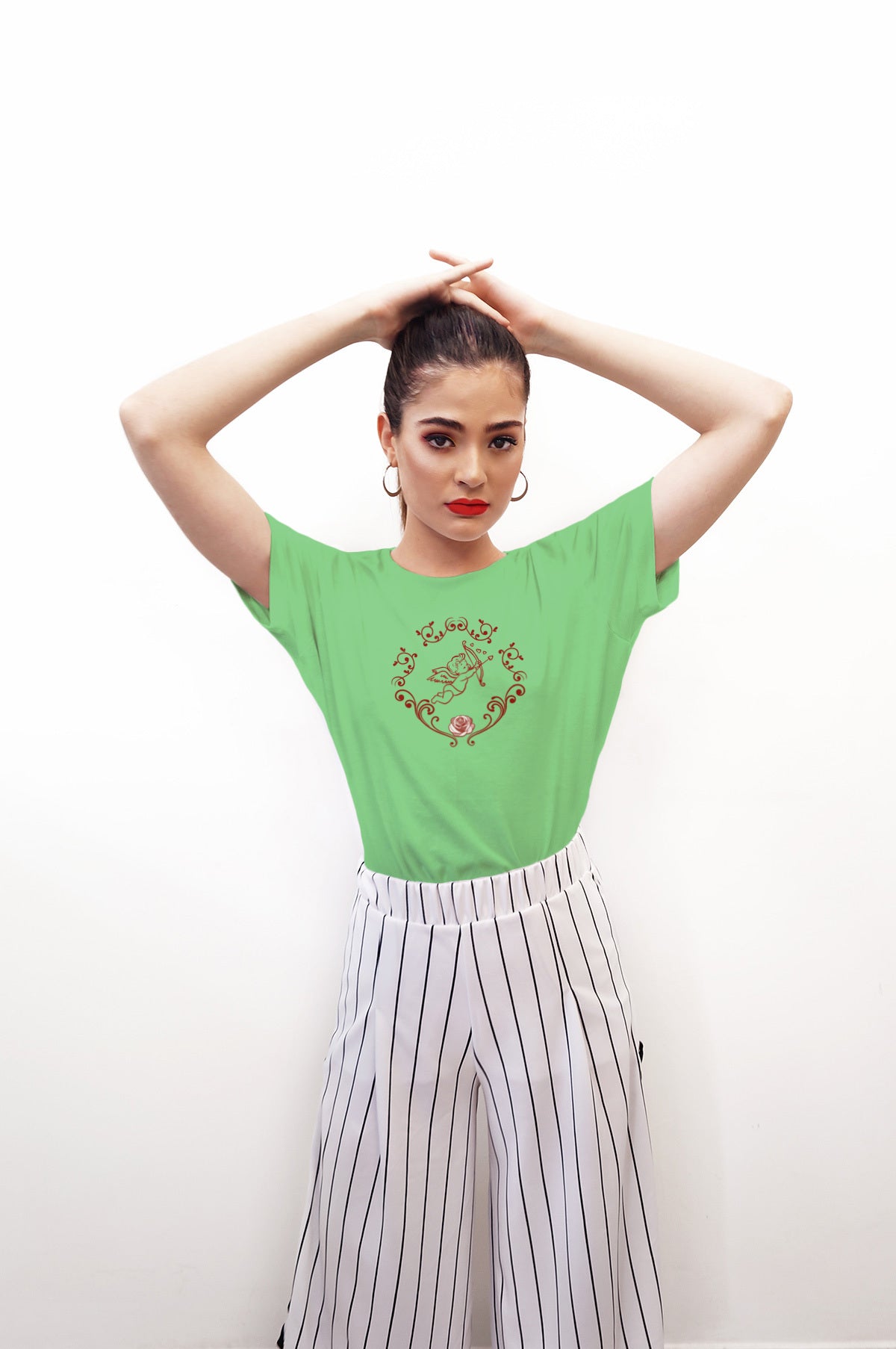 Victorian Cupid Valentine’s Day Graphic Tee | Unisex Vintage Love T-Shirt