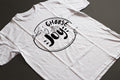 "Choose Joy" line art Unisex Graphic Tee | Inspirational Minimal Line Art Shirt