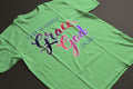 "Give Yourself Grace, God Does" Inspirational T-Shirt | Faith Graphic Tee | LAHall Artworks