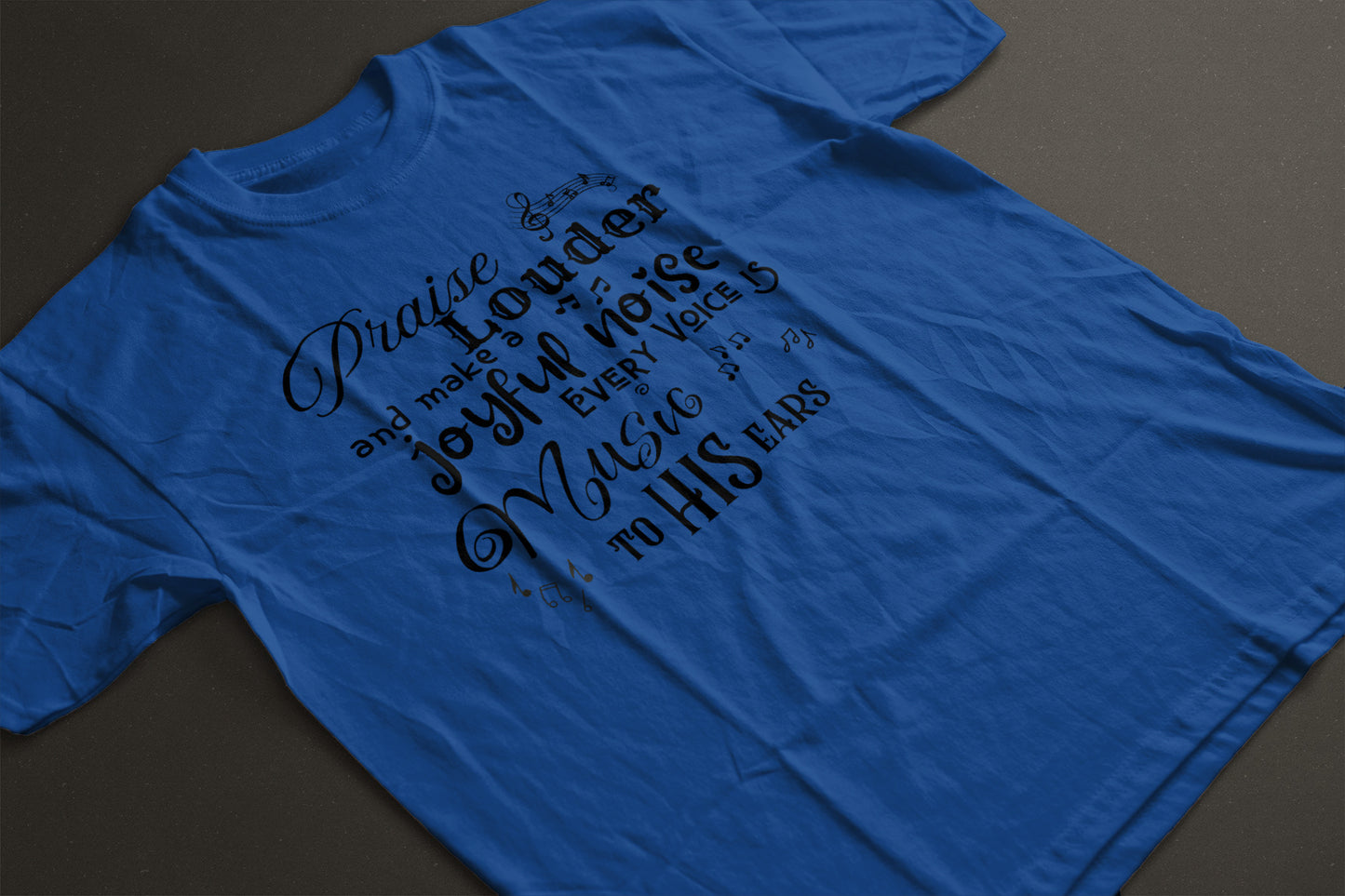 Sophia's Praise Louder Unisex Christian T-Shirt  | Inspirational Faith Tee by LAHall Artworks