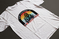"Stop Following Me I’m Lost Too" Bigfoot Graphic Tee | LAHall Artworks Cryptid T-Shirt