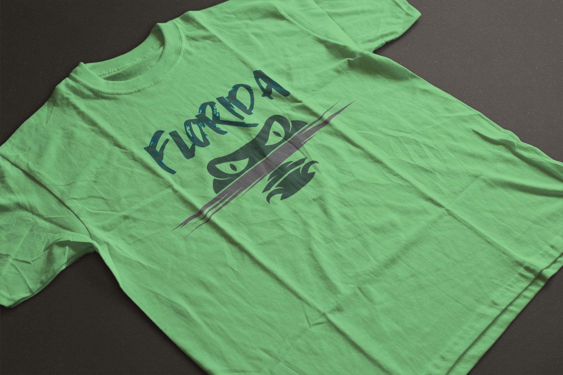 Gator Eyes Florida Unisex Graphic Tee | Alligator Nose & Eyes Bold Statement Shirt