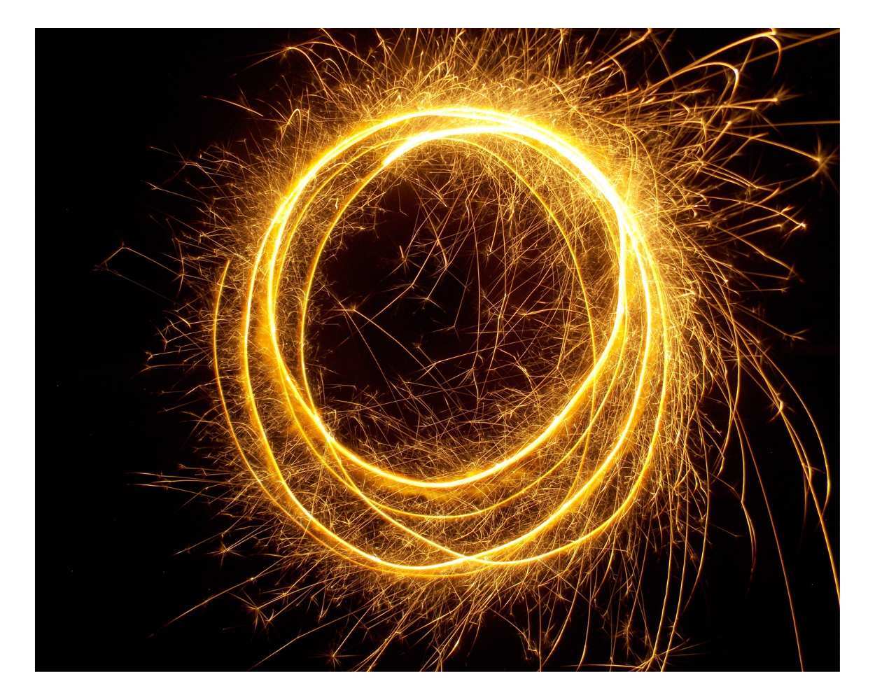 "When Sparks Fly" LAHall Artworks Art Photography Prints | Fireworks Sparkler Art